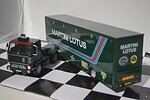 Ixo volvo f89 Martini Lotus racing Transporter 1:43 TTR025