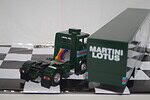 Ixo volvo f89 Martini Lotus racing Transporter 1:43 TTR025