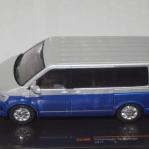 Ixo volkswagen multivan t6 2017 silver/blue diecast 1:43 clc390n