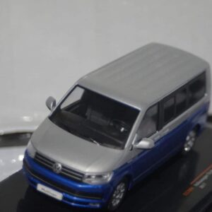 Ixo volkswagen multivan t6 2017 silver/blue diecast 1:43 clc390n