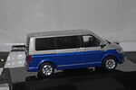 Ixo volkswagen multivan t6 2017 silver/blue diecast 1:43 clc360n