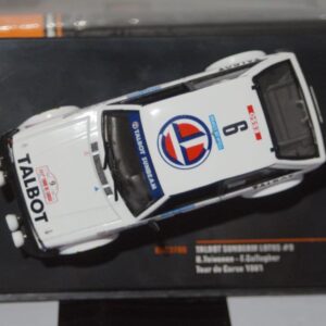 Ixo Talbot Sunbeam T-D-C H.Toivonen 1981 1:43 RAC370B