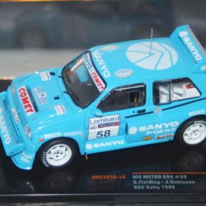 Ixo mg metro 6r4 rac rally 1986 g.fielding 1:43 rac361a-lq