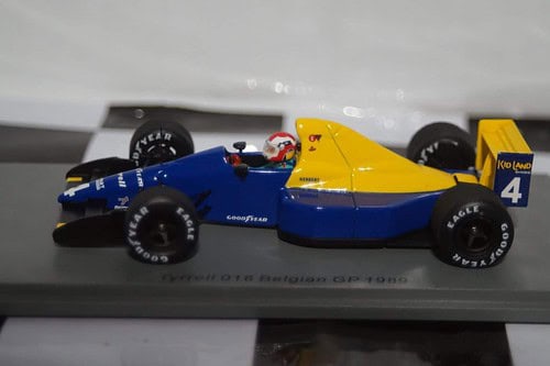 Spark Tyrrell 018 – 1989 Belgian GP J. Herbert 1:43 S1887