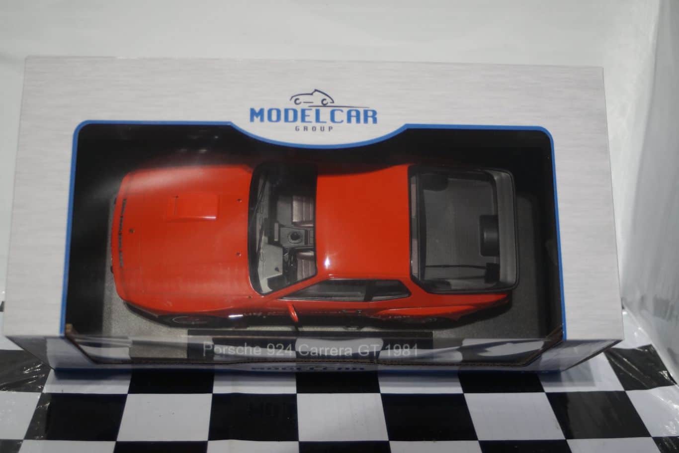 Model Car Group Porsche 924 Carrera GT Red with Red Rims MCG18302