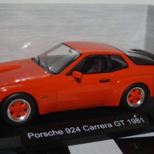 Model car group porsche 924 carrera gt red with red rims mcg18302
