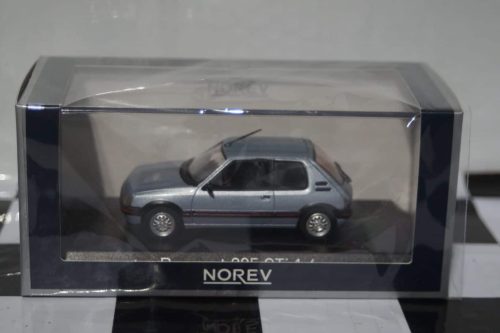 Norev Peugeot 205 GTI 1.6 1988 Blue 1:43 Diecast