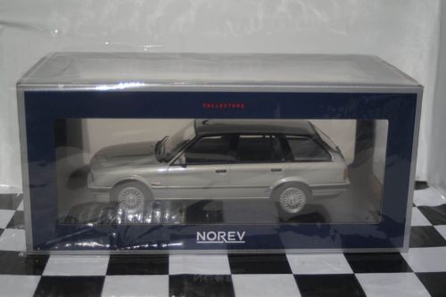 Bmw 325i touring 1991 silver 1:18 scale norev 183216