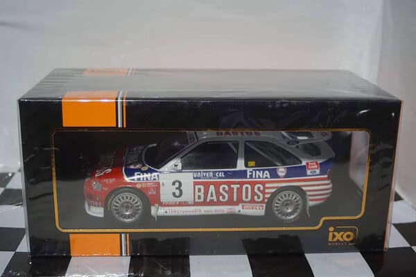 Ixo ford escort cosworth ypres m,duez 1:18 18rmc091b.20