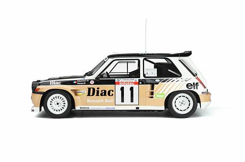 Otto renault 5 maxi turbo tour de course 1986 a.chatriot 1/12 resin g063