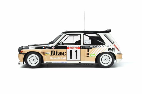 Otto renault 5 maxi turbo tour de course 1986 a.chatriot 1/12 resin g063