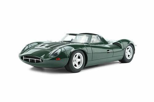 Gt spirit jaguar xj13 green 1:18 resin gt318