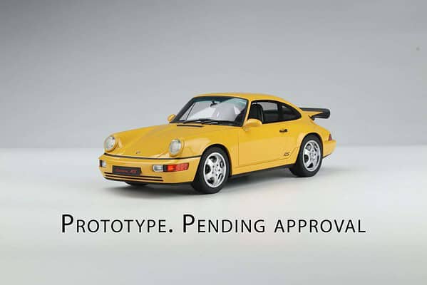 Gt spirit porsche 964 rs america yellow 1:18 resin gt385