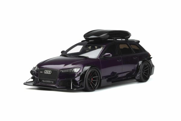 Gt spirit audi rs6 avant (c7) body kit purple 1:18 resin gt864