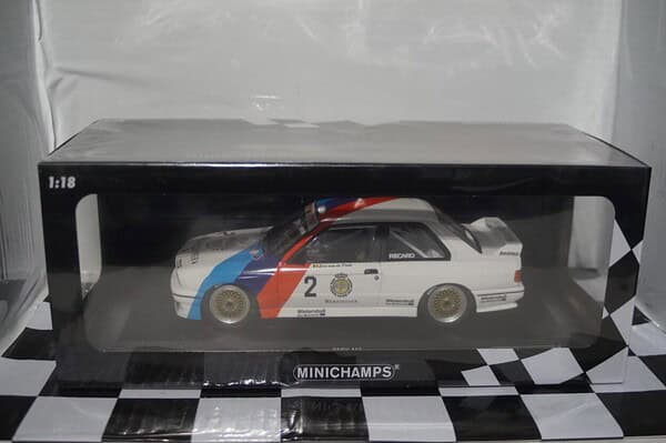 Minichamps bmw m3 champion dtm poele 1987 1:18 155 872002