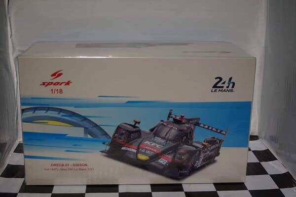Spark Oreca 07 Gibson 2nd LMP2 Class Le Mans 2021 18S708 1:18 Scale Resin