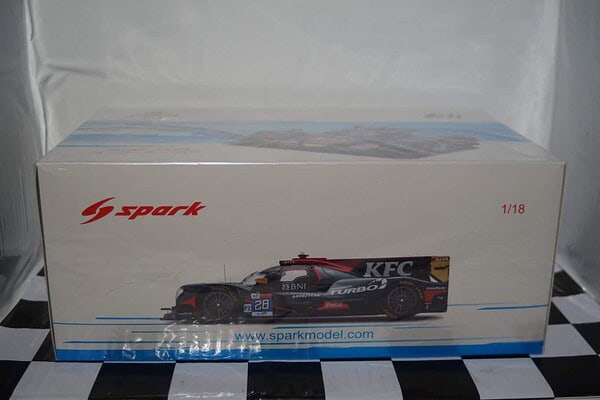 Spark oreca 07 gibson 2nd lmp2 class le mans 2021 18s708 1:18 scale resin