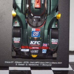 Spark oreca 07 gibson 2nd lmp2 class le mans 2021 18s708 1:18 scale resin