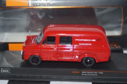 Ixo ford transit mk1 1966 porsche racing assistance 1:43 scale rac384x