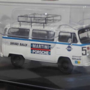 Ixo VW T2 Bus Martini Porsche Safari Rally Diecast 1:43 RAC386X