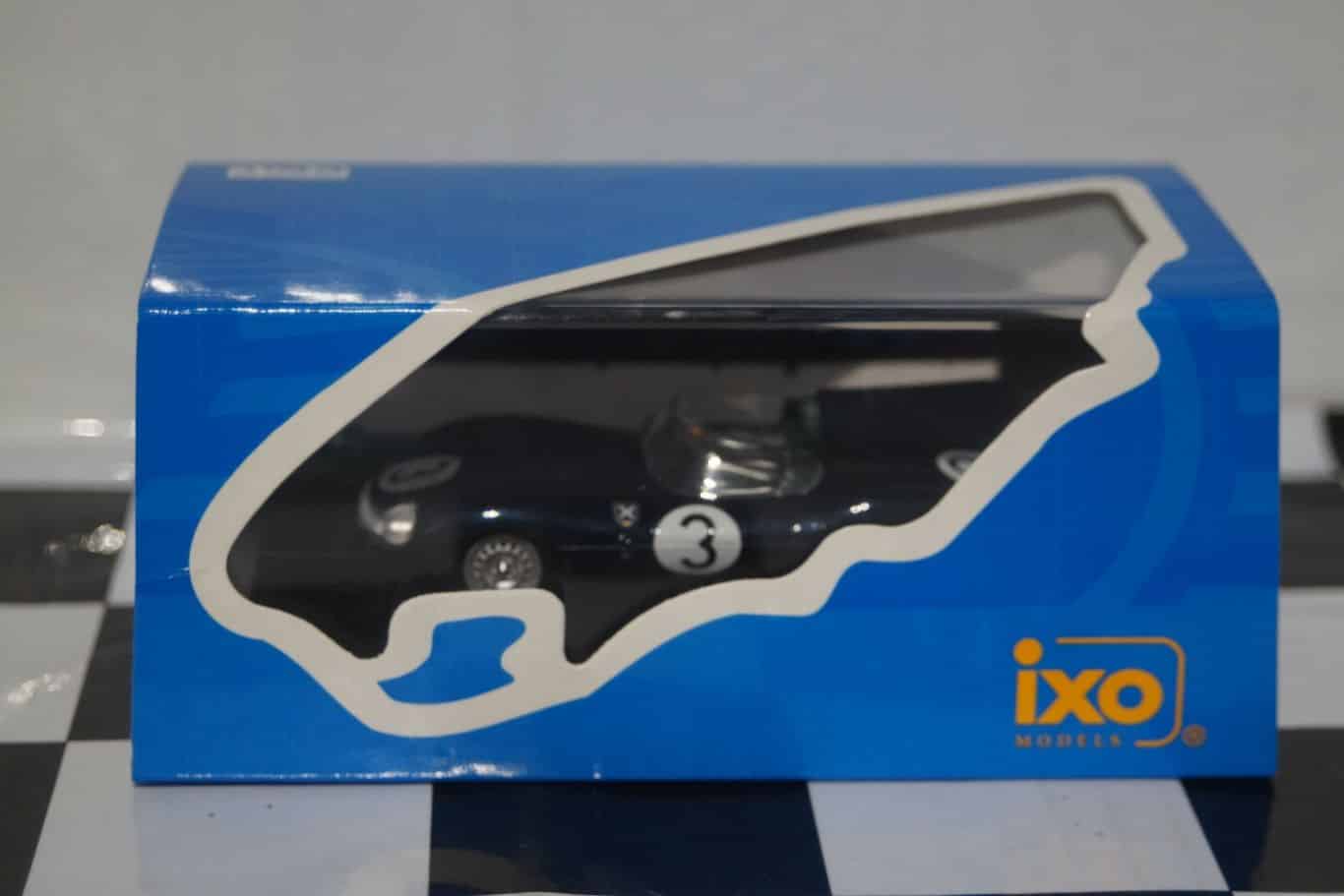 Ixo 1/43 - Jaguar Type D #3 - Vainqueur Des 24 Heures Du Mans 1957 - Maquette Neuve En Métal Moulé Sous Pression