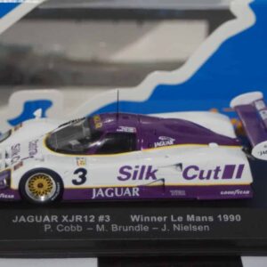 Ixo jaguar xjr12 le mans winner 1990 diecast 1:43 lm1990