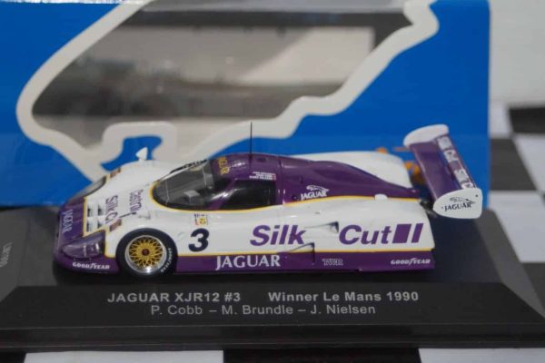 Ixo jaguar xjr12 le mans winner 1990 diecast 1:43 lm1990