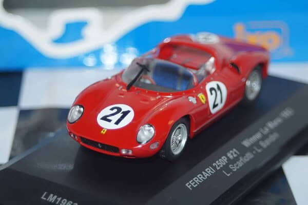 Ixo ferrari 275lm #21 winner le mans 1965 diecast 1:43 lm1965