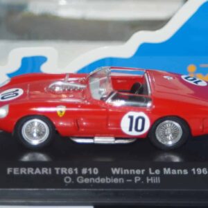 Ixo Ferrari TRI/61 Le mans Winner 1961 Diecast 1:43 LM1961