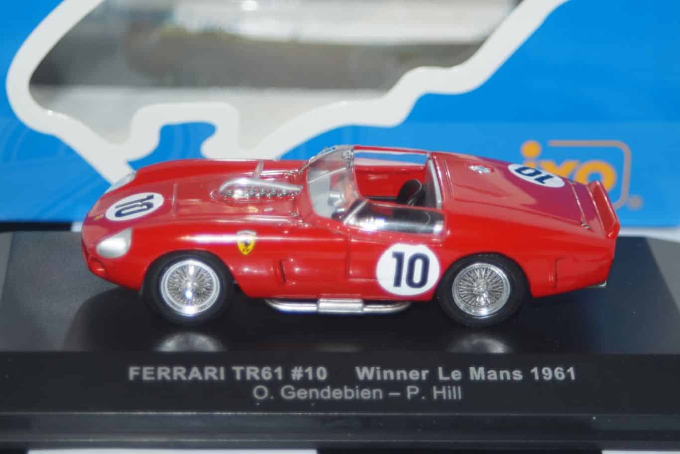 Ixo Ferrari TRI/61 Le mans Winner 1961 Diecast 1:43 LM1961