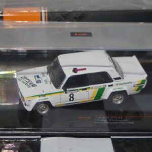 Ixo lada 2105 vfts rallye valasskaa zima 1986 diecast 1:43 rac379b