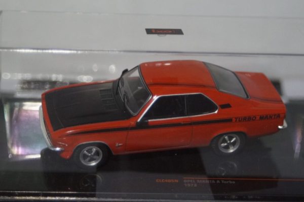 Ixo opel manta a turbo red diecast 1:43 clc405n