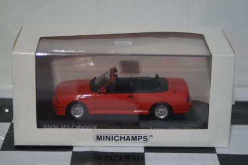 Minichamps BMW M3 E30 Red Cabrio 1988 943 020333 1:43