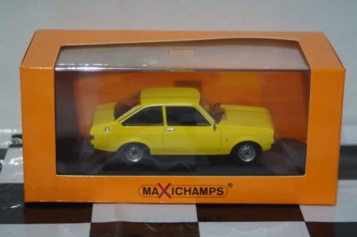 Maxichamps Ford Escort MK2 1975 Yellow Minichamps 1:43 940 084100