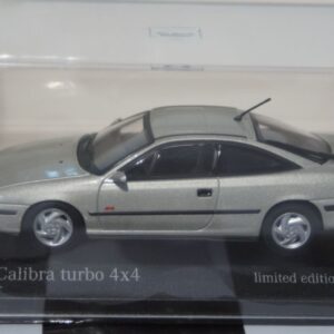 Minichamps opel calibra 4x4 turbo silver 1992 943 045723 1:43