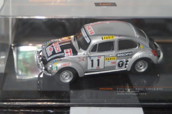 Ixo vw beetle 1303s diecast portugal rally t.fall 1:43 rac360b