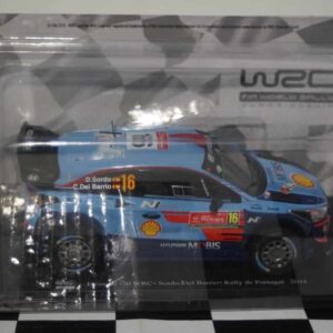 Atlas ixo hyundai i20 wrc portugal 2018 1/24 diecast aawrc004
