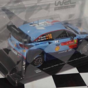 ATLAS IXO Hyundai i20 WRC Portugal 2018 1/24 Diecast AAWRC004