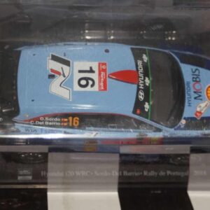Atlas ixo hyundai i20 wrc portugal 2018 1/24 diecast aawrc004