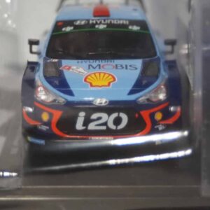 Atlas ixo hyundai i20 wrc portugal 2018 1/24 diecast aawrc004