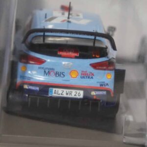 Atlas ixo hyundai i20 wrc portugal 2018 1/24 diecast aawrc004