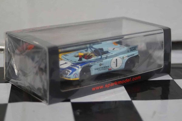 Spark porsche 908/3 winner kyalami 9h 1973 1:43 resin s2339