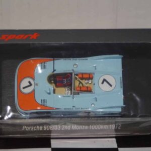 Spark porsche 908/3 monza 1000km 1972 1:43 resin s2333