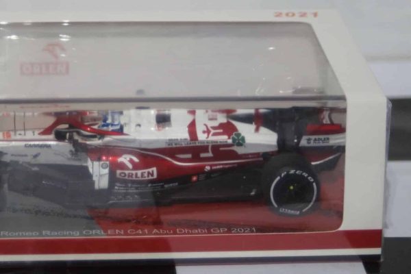 Spark Alfa Romeo Racing Orlen C41 A.Dhabi GP K.Raikkonen 1:43 Resin S7856
