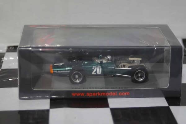 Spark Brm P133 #20 France Gp 1968 P.Rodriguez Model 1:43 Resin S5702