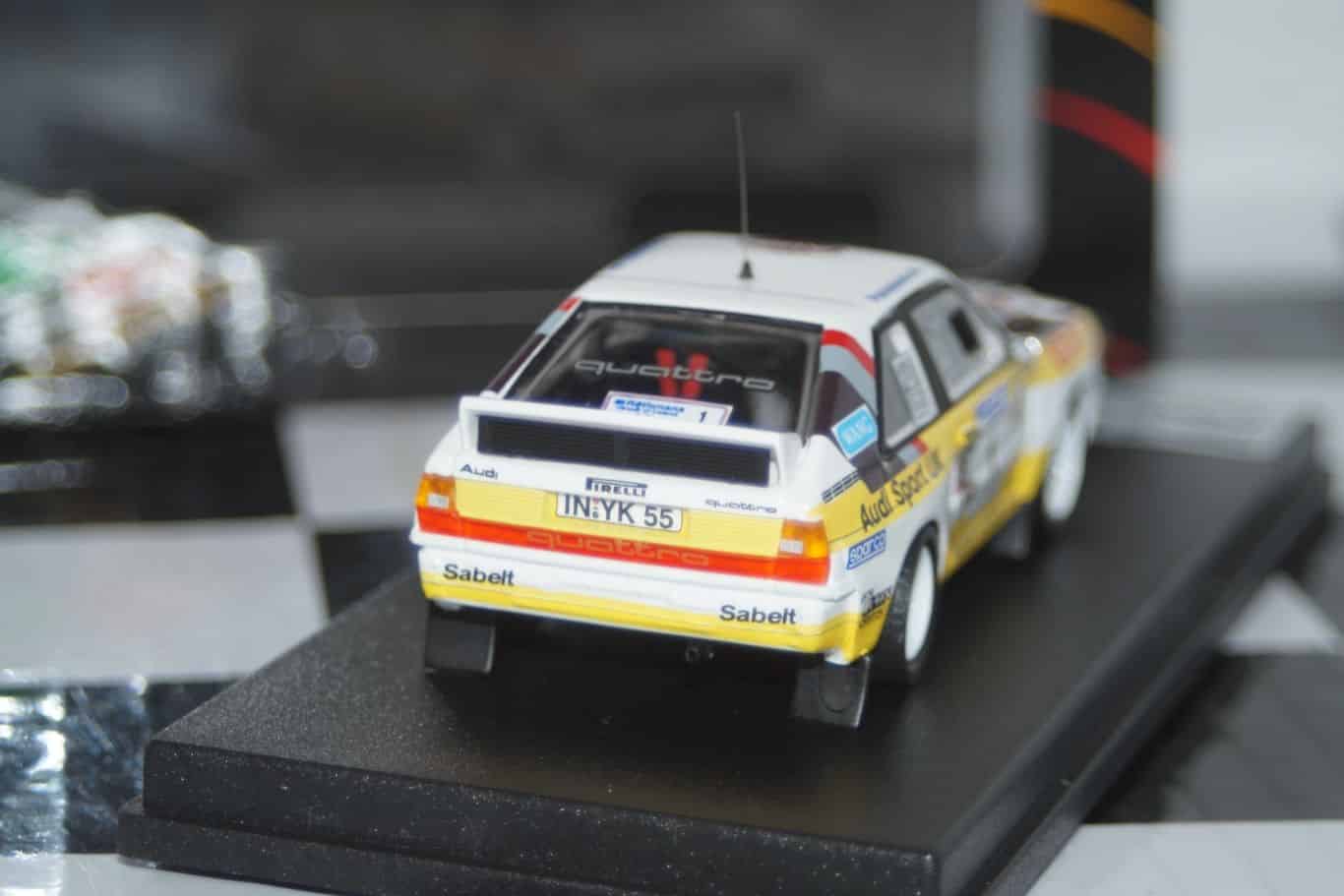 AUDI SPORT QUATTRO RAC Rallye Rally 1984 Mouton Pons 1:43 Trofeu EUR 74