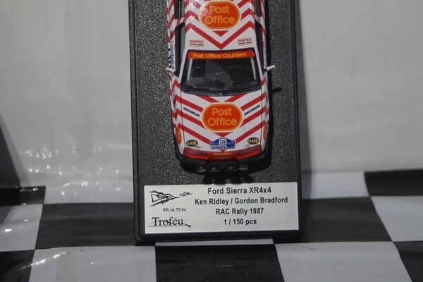 Trofeu ford sierra xr4x4 k.ridley rac rally 1987 1:43rd rr.uk 73
