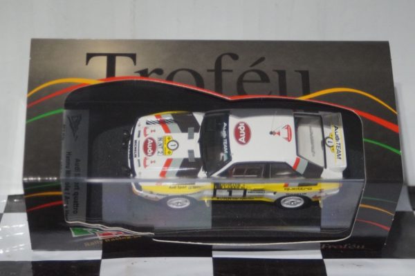 Trofeu audi sports quattro h.mikkola 1000 lakes rally 1984 1:43rd scale rr.fi 16