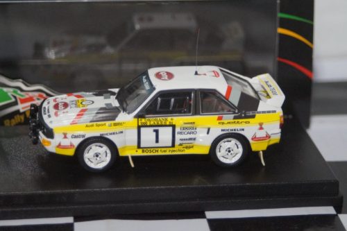 Trofeu audi sports quattro h.mikkola 1000 lakes rally 1984 1:43rd scale rr.fi 16