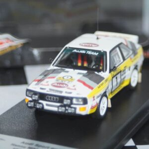 Trofeu audi sports quattro h.mikkola 1000 lakes rally 1984 1:43rd scale rr.fi 16